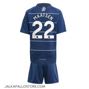 Aston Villa Ian Maatsen #22 Kolmaspaita Lapsille 2024-25 Lyhythihainen (+ shortsit)